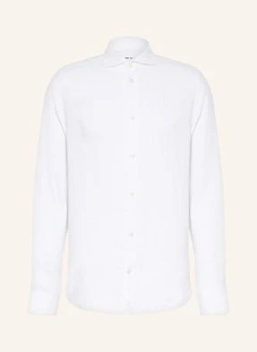 Nn.07 Koszula Z Lnu Andrew Regular Fit weiss