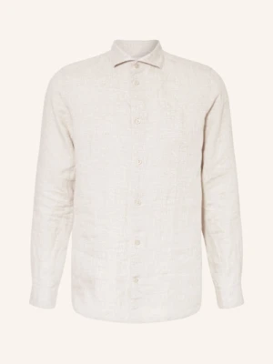 Nn.07 Koszula Z Lnu Andrew Regular Fit weiss
