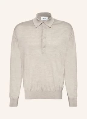 Nn.07 Koszulka Polo Z Dzianiny Raymond beige