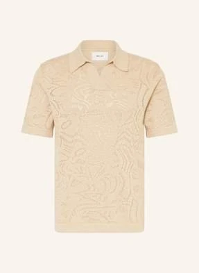 Zdjęcie produktu Nn.07 Koszulka Polo Z Dzianiny Ryan Regular Fit beige