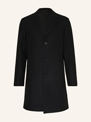 Nn.07 Płaszcz Wełniany Austin schwarz