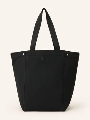 Nn.07 Shopperka Grip Tote Z Torebką Typu Pouch schwarz CZARNY