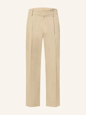 Nn.07 Spodnie O Luźnym Kroju beige