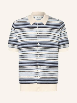 Nn.07 Sweter Z Dzianiny Nolan O Kroju Regular Fit blau