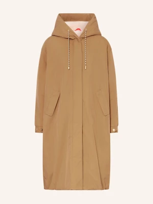 No.1 Como Parka Z Pluszowym Materiałem beige KHAKI