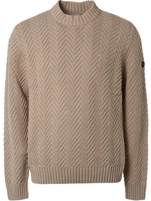 No Excess Sweter w kolorze beżowym rozmiar: XL