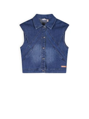 No-No Kamizelka dżinsowa "Dory" w kolorze niebieskim rozmiar: 146-164
