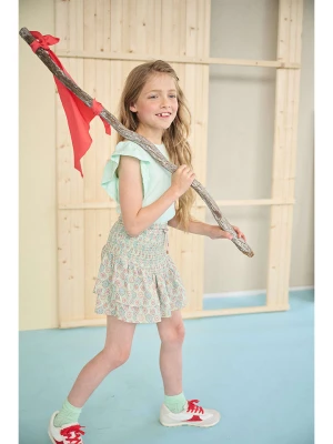 No-No Koszulka "Kesta" w kolorze turkusowym rozmiar: 134/140