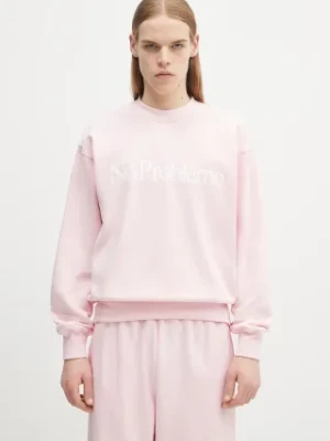 No Problemo bluza bawełniana No Problemo Sweatshirt kolor różowy z nadrukiem NP2000203