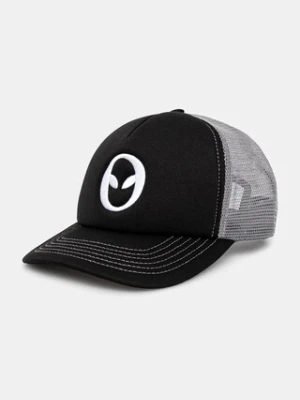 No Problemo czapka z daszkiem Alien-O Trucker Cap kolor czarny gładka NP9001203