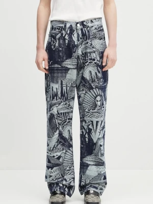 No Problemo jeansy Apocalypse Jacquard Bagi Jean