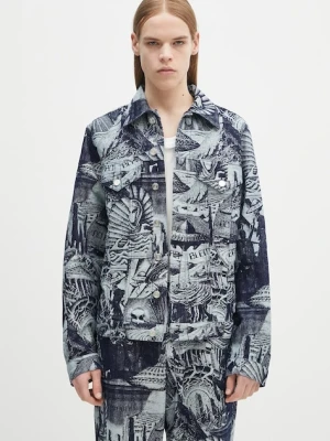 No Problemo kurtka bawełniana Apocalypse Jacquard Trucker Jacket