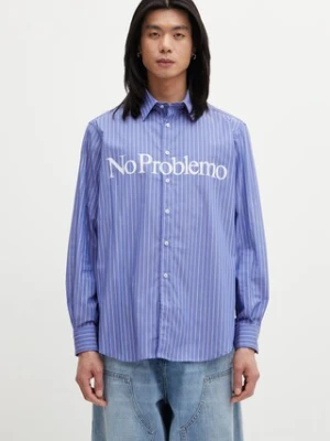 No Problemo Ls Poplin koszula męska bawełniana