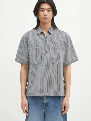 No Problemo polo bawełniane Mini Problemo SS Work Shirt - Denim