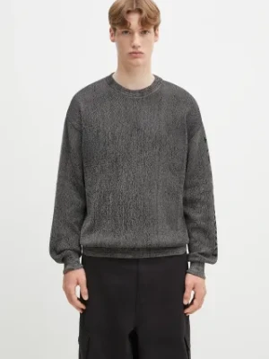 No Problemo sweter Alien-O Glitch Knit Crew Neck męska kolor czarny NP2001903