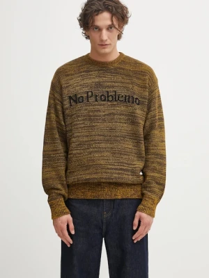 No Problemo sweter z dodatkiem wełny Mosca Crew Neck