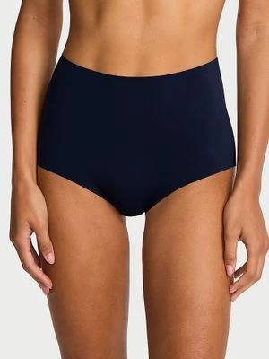 No-Show Majtki bezszwowe figi z paseczkami z tyłu No-Show Strappy Victoria's Secret Niebieski