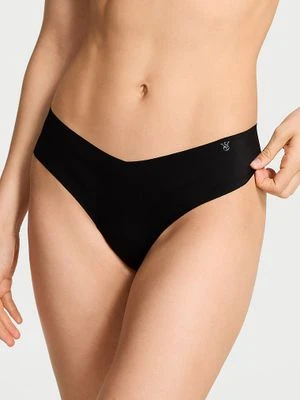 No-Show Stringi bezszwowe No-Show Victoria's Secret Czarny