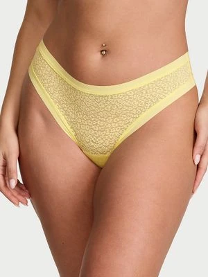No-Show Stringi z koronki w panterkę No-Show Leopard Victoria's Secret