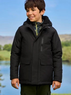 Noah — kurtka wodoodporna dla dzieci ocieplana polarem - Navy Mountain Warehouse