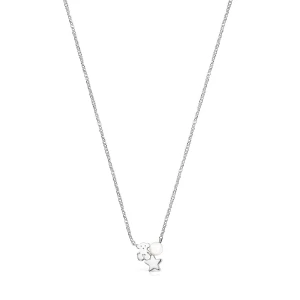 Nocturne - Naszyjnik Tous Ze Srebra Z Perłą - Tous Rozmiar