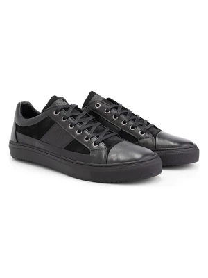 NoGRZ Skórzane sneakersy "A.Maggi" w kolorze czarnym rozmiar: 46