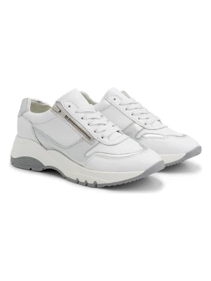 NoGRZ Skórzane sneakersy "R.Russell" w kolorze białym rozmiar: 41