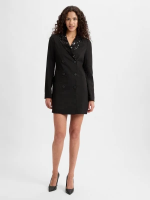 Noisy May Damska sukienka mini - NMDakota Kobiety czarny jednolity,