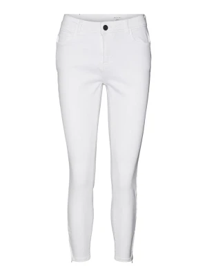 Noisy may Dżinsy "Kimmy" - Skinny fit - w kolorze białym rozmiar: W25/L32