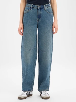 Noisy May Dżinsy - NMHazal Kobiety Bawełna niebieski jednolity,
