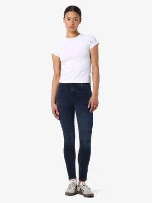 Noisy may Dżinsy "Nmsendie" - Skinny fit - w kolorze granatowym rozmiar: W26/L30