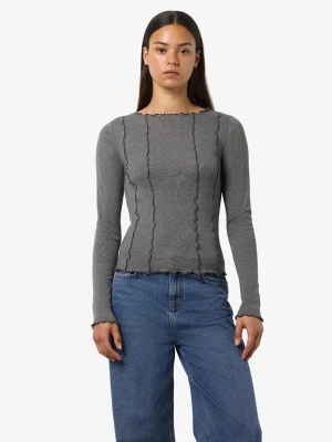 Noisy may Koszulka w kolorze szarym rozmiar: S