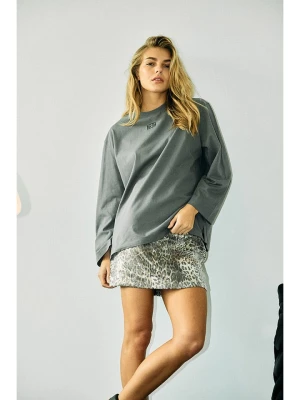 Noisy may Koszulka w kolorze szarym rozmiar: M