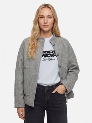 Noisy May Kurtka typu blouson Kobiety szary