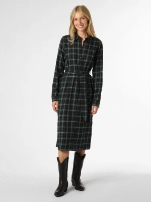 Noisy May Sukienka damska Kobiety Bawełna zielony w kratkę,