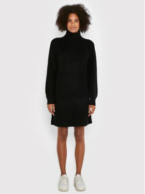 Noisy May Sukienka dzianinowa Timmy 27017055 Czarny Relaxed Fit