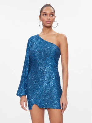 Noisy May Sukienka koktajlowa 27028460 Niebieski Relaxed Fit