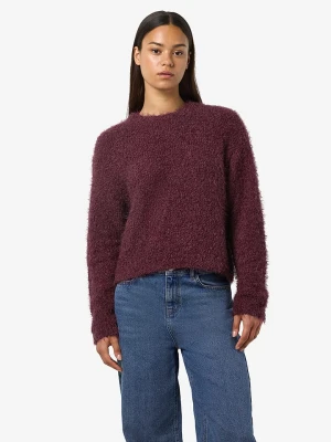 Noisy may Sweter w kolorze bordowym rozmiar: XL