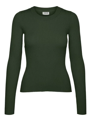 Noisy may Sweter w kolorze khaki rozmiar: L