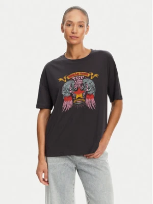 Noisy May T-Shirt Ida 27034417 Szary Relaxed Fit