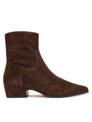 Nokwol Botki Dusty Brązowy