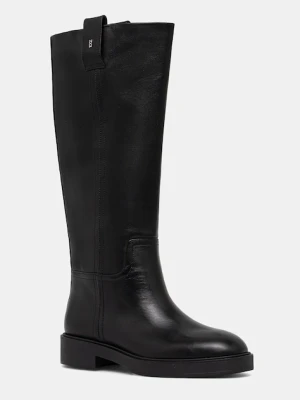 Nokwol kozaki skórzane Jose Black Leather