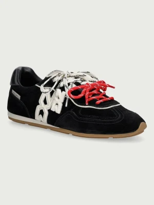 Nokwol Method Black Suede sneakersy damskie zamszowe