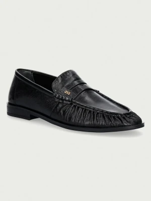 Nokwol mokasyny damskie skórzane Haven Black Athena