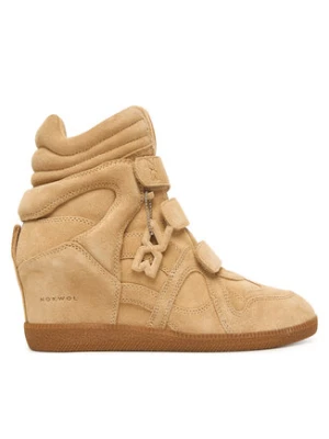 Nokwol Sneakersy Demmi Beżowy