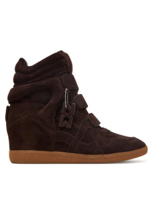 Nokwol Sneakersy Demmi Brązowy