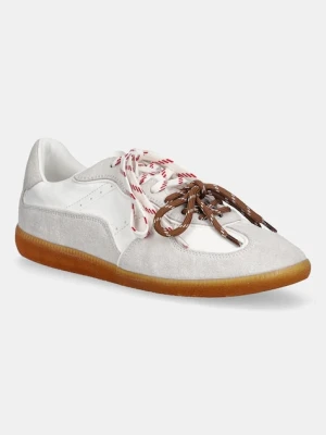 Nokwol sneakersy skórzane August damskie kolor szary August