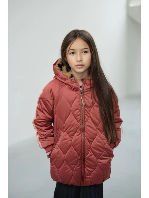 NONO Kurtka pikowana "NoNo Baybee" w kolorze ceglanym rozmiar: 134/140