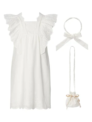 Zdjęcie produktu Noppies 3-częściowy zestaw w kolorze białym rozmiar: 104