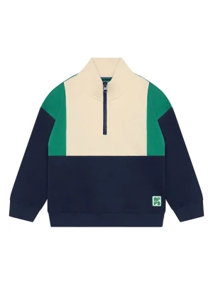 Noppies Bluza w kolorze beżowo-zielono-granatowym rozmiar: 116